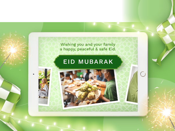 Eid Mubarak Card 2021