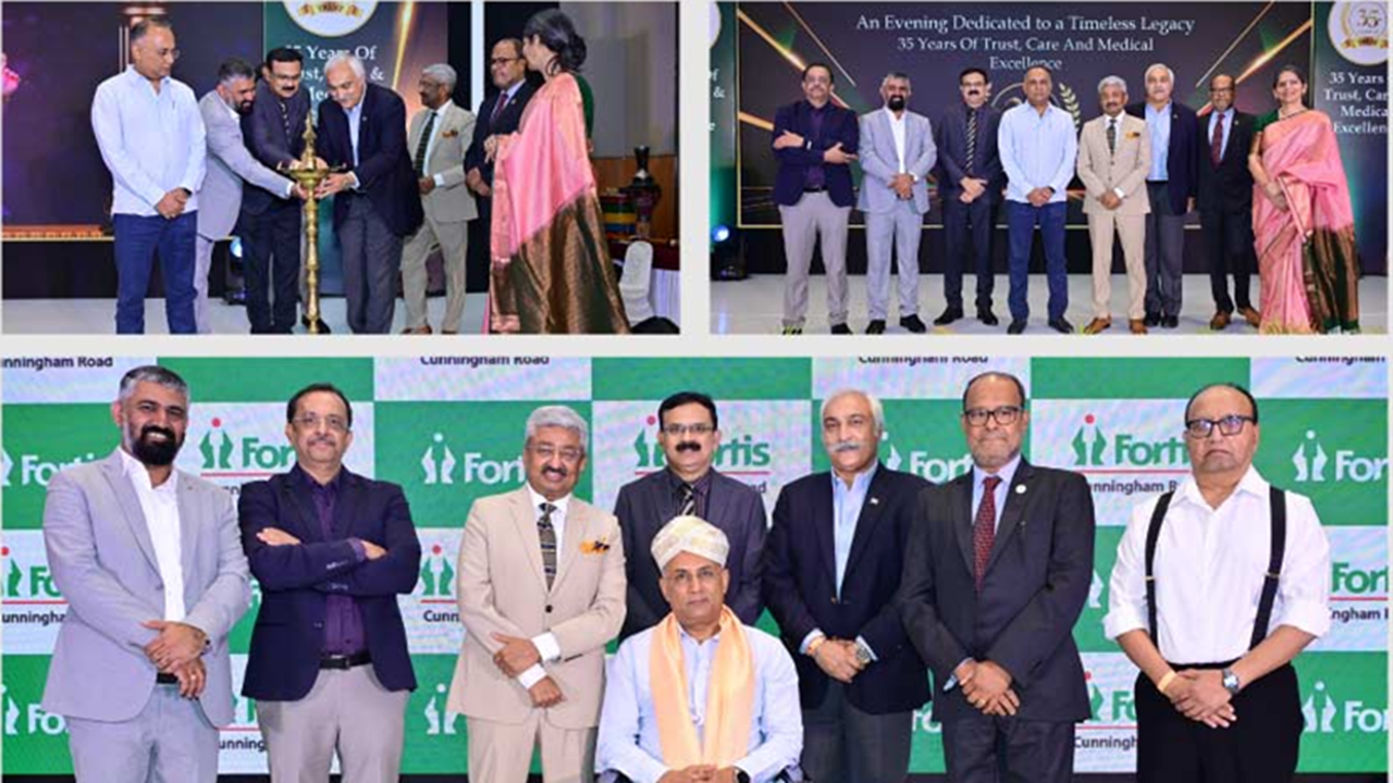 Fortis Hospital Cunningham Road Marks 35 Years TGR 2026